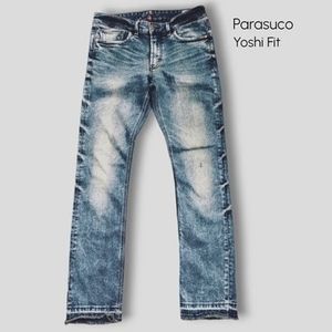Men’s PARASUCO Acid Wash Yoshi Fit Straight Leg Jeans- Limited Edition